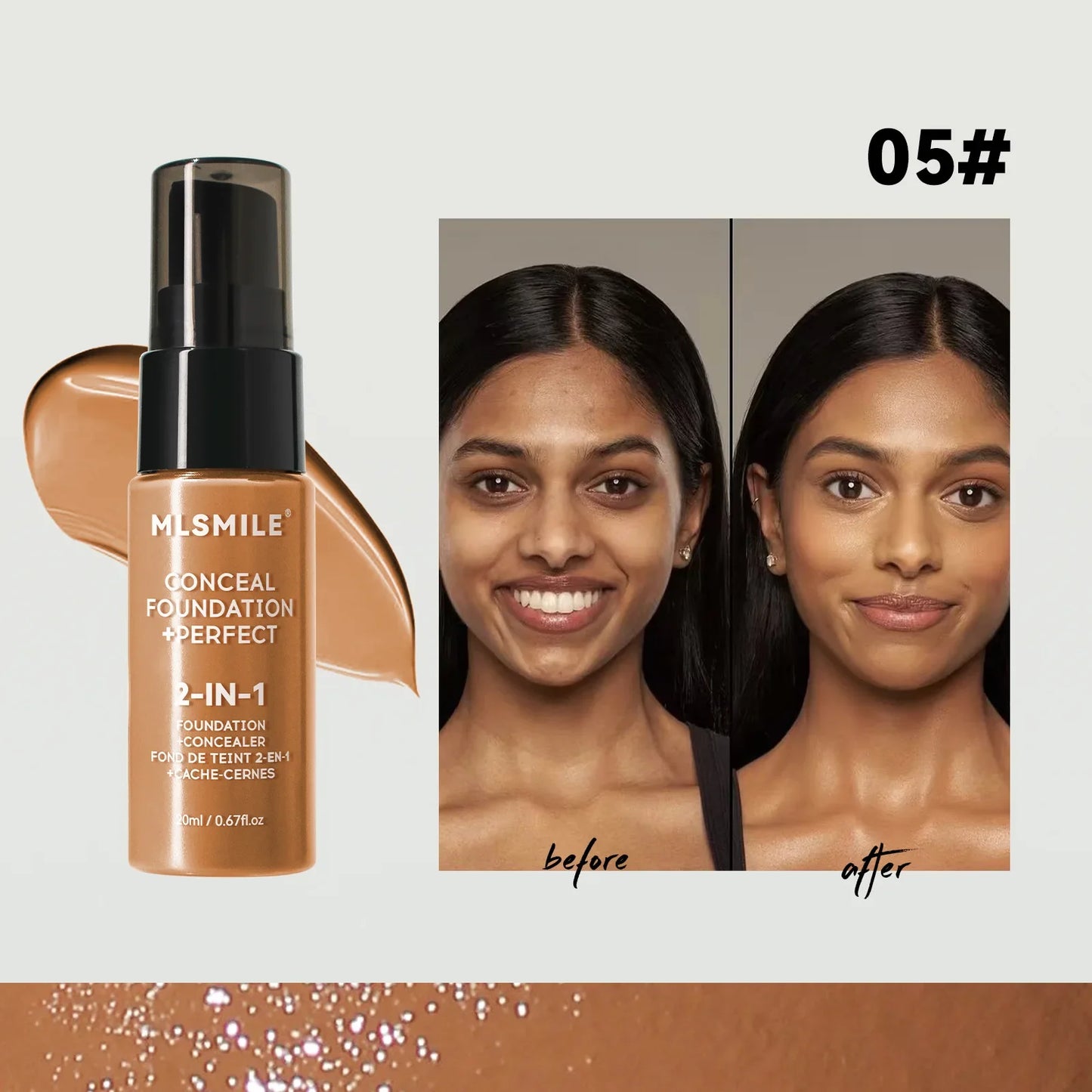 MLSMILE ProStay Powder Foundation