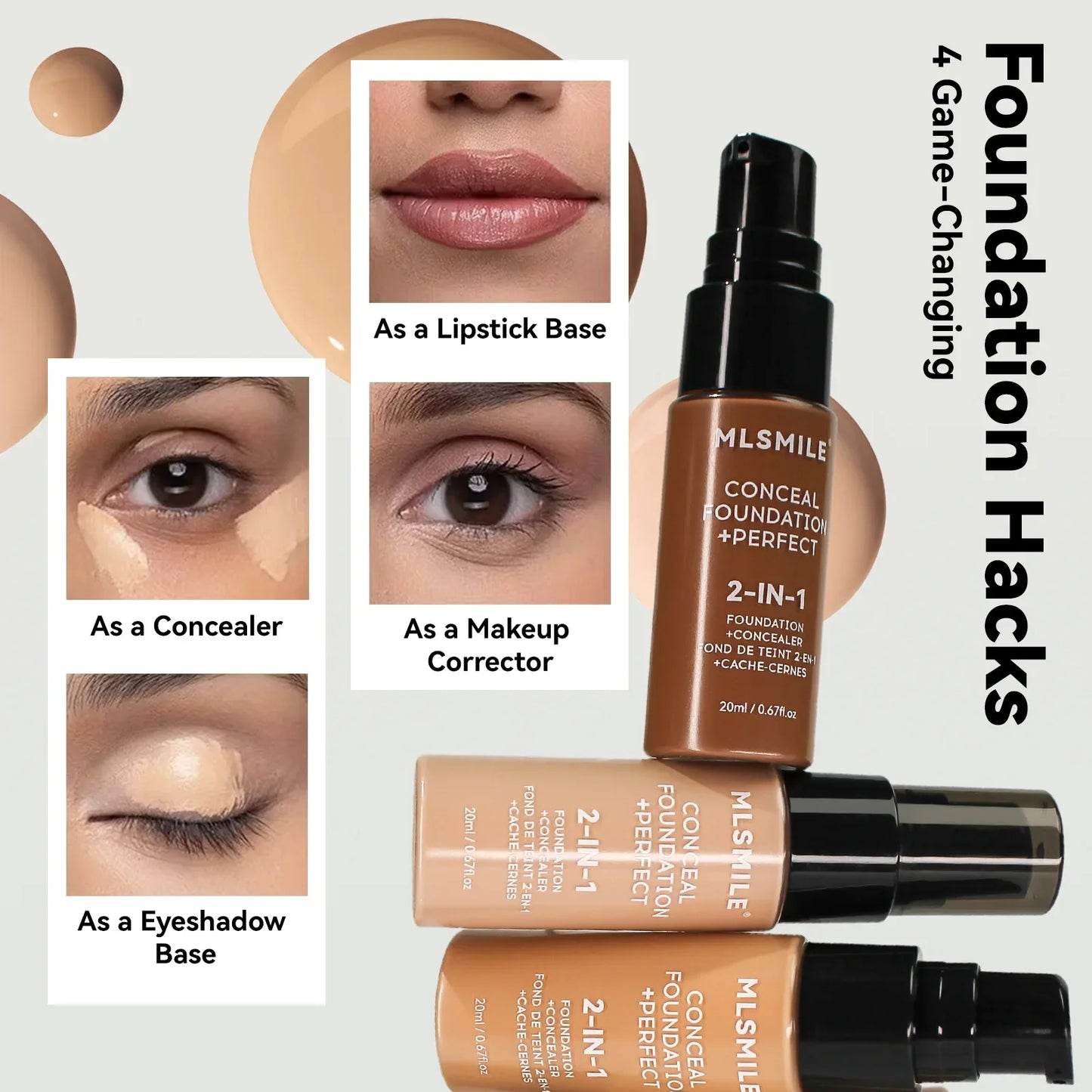 MLSMILE ProStay Powder Foundation